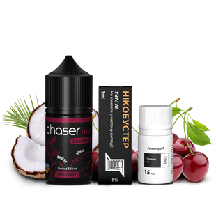 Набор Жидкости Chaser Mix 30 мл Вишня Кокос 50мг
