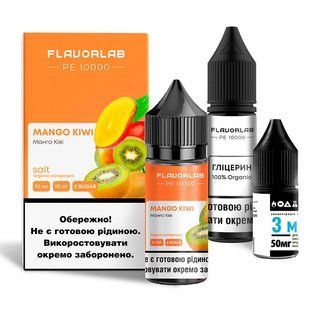 Набір Рідини Flavorlab PE 10000 30 мл Mango Kiwi 50 мг