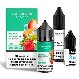 Набір Рідини Flavorlab PE 10000 30 мл Ice Kiwi Strawberry 50 мг