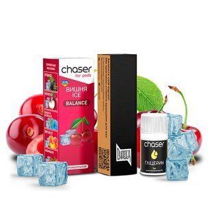 Набор Жидкости Chaser Ice 10 мл Вишня Ice 50 мг