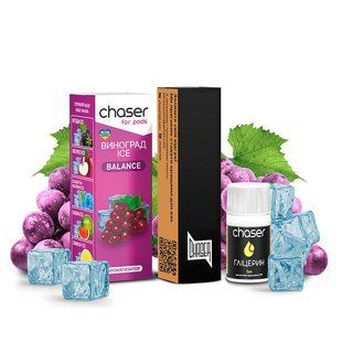Набор Жидкости Chaser Ice 10 мл Виноград Ice 50 мг