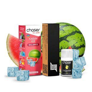 Набор Жидкости Chaser Ice 10 мл Арбуз Ice 50 мг