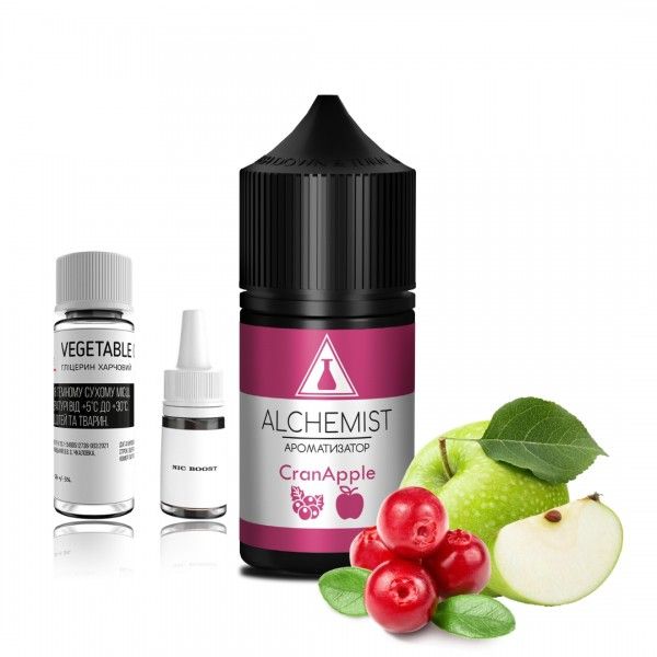 Набор Alchemist Salt 30 мл Cran Apple 50мг 63400004 фото