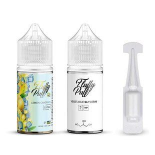 Набір Рідини Fluffy Puff 30 мл - Lemon Candy Ice