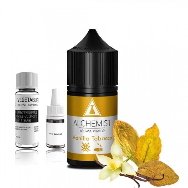 Набір Alchemist Salt 30 мл Vanilla Tobacco 50мг 63400013 фото