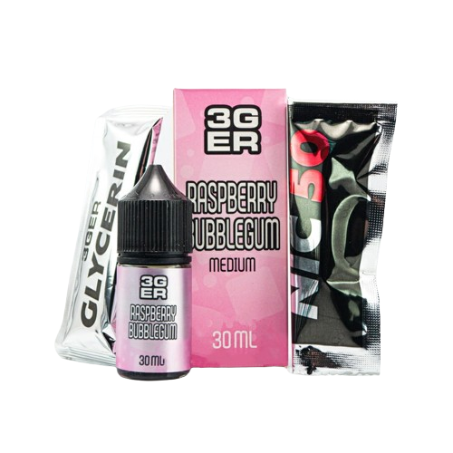 Набор 3Ger Salt 30 мл Raspberry Bubblegum 50мг 63411003 фото