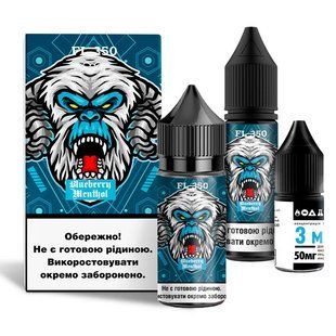 Набор Жидкости Flavorlab FL350 30 мл Blueberry Menthol 50 мг