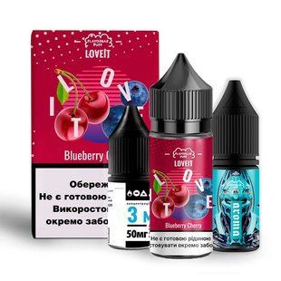 Набор Жидкости Flavorlab Love It Salt 30 мл Blueberry Cherry 25 мг
