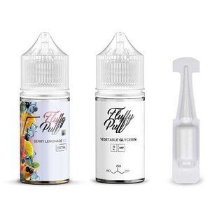 Набор Жидкости Fluffy Puff 30 мл - Berry Lemonade Ice