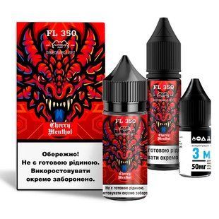 Набор Жидкости Flavorlab FL350 30 мл Cherry Menthol 50 мг