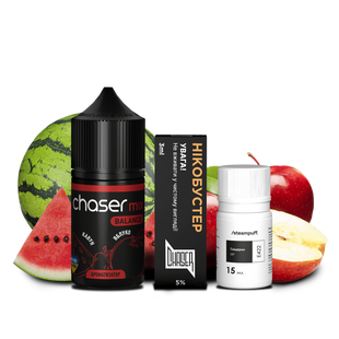 Набор Жидкости Chaser Mix 30 мл Арбуз Яблоко 50мг