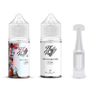 Набор Жидкости Fluffy Puff 30 мл - Berry Mix Ice