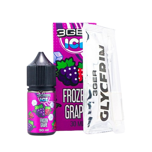 Набір 3Ger Salt 30 мл Frozen Grape 50мг 63411019 фото