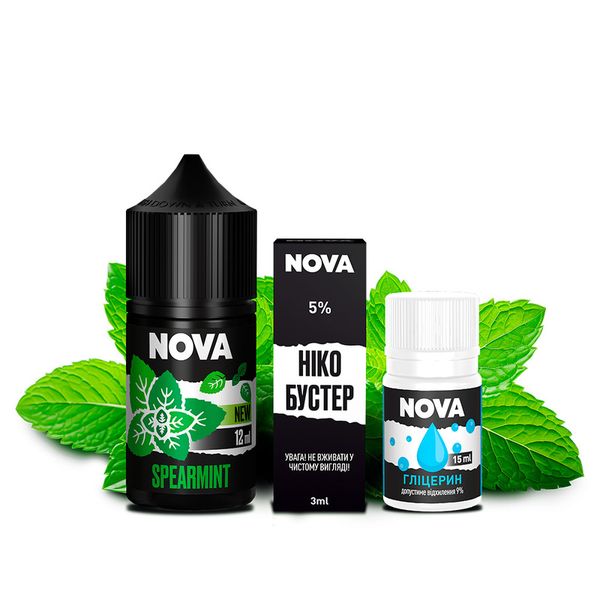 Набор Nova Salt 30 мл Spearmint 50мг 63404003 фото