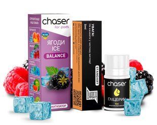Набор Жидкости Chaser For Pods Ice 30 мл Ягоды Ice 50 мг