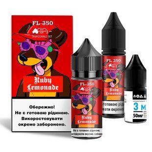 Набор Жидкости Flavorlab FL350 30 мл Ruby Lemonade 50 мг