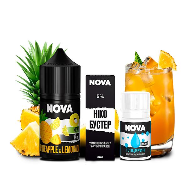 Набір Nova Salt 30 мл Pineapple Lemonade 50мг 63404005 фото