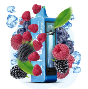 Одноразка ЕльБар Planet 25000 Blue Razz Ice