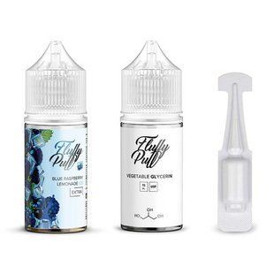 Набір Рідини Fluffy Puff 30 мл - Blue Raspberry Lemonade Ice