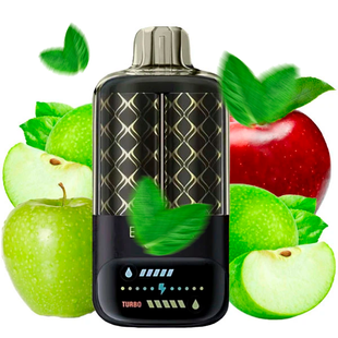 Одноразка ЕльБар Combo 25000 Green apple / Double Apple Shisha