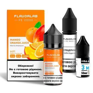Набір Рідини Flavorlab PE 10000 30 мл Mango Orange Juice 50 мг